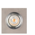 LED Вградено осветително тяло VITAR 1xGU10/5W/230V CRI 90 бетон