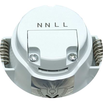 LED вградено таванно осветително тяло за баня BONO LED/8W/230V 4000K IP65 матов хром