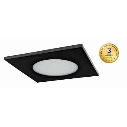 LED вградено таванно осветително тяло за баня BONO LED/5W/230V 3000K IP65 черно