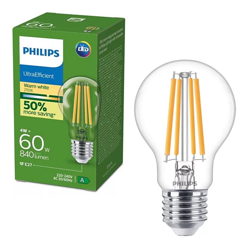 LED VINTAGE крушка Philips E27/4W/230V 2700K