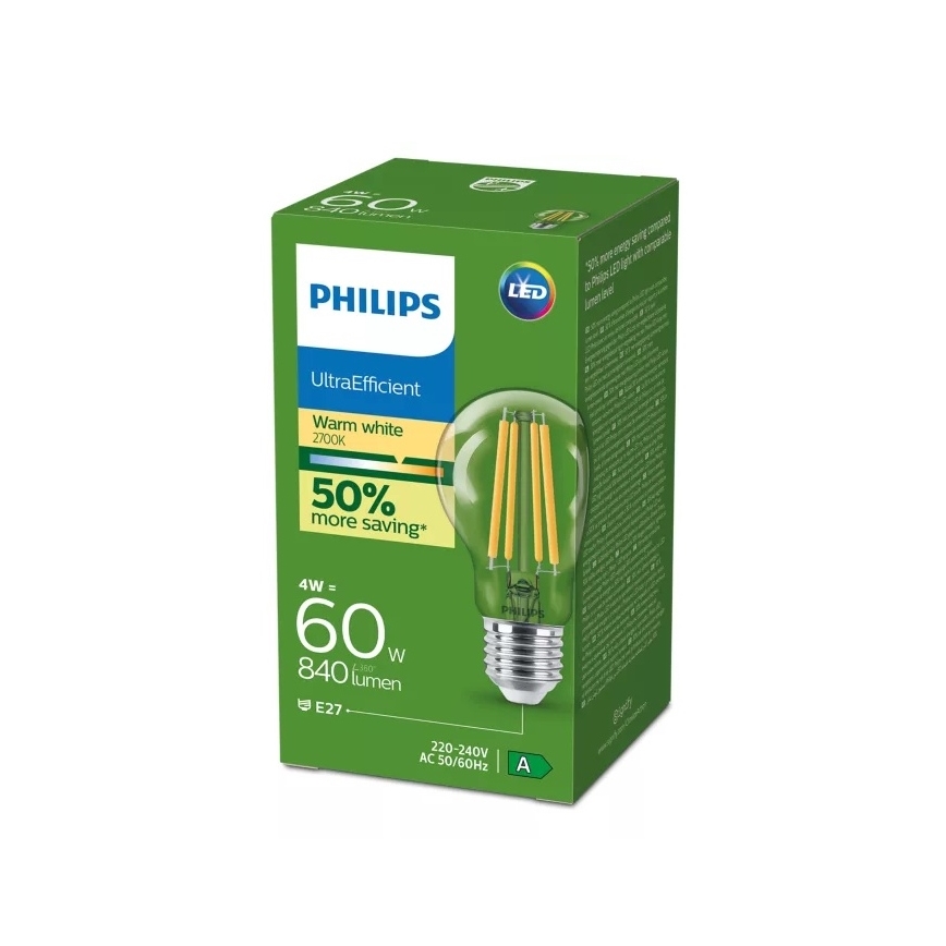 LED VINTAGE крушка Philips E27/4W/230V 2700K