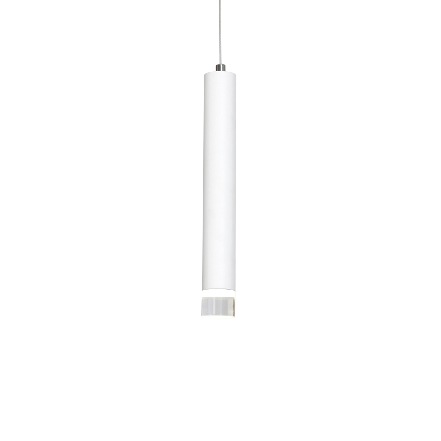 LED Висящ полилей ALBA 1xLED/5W/230V бял