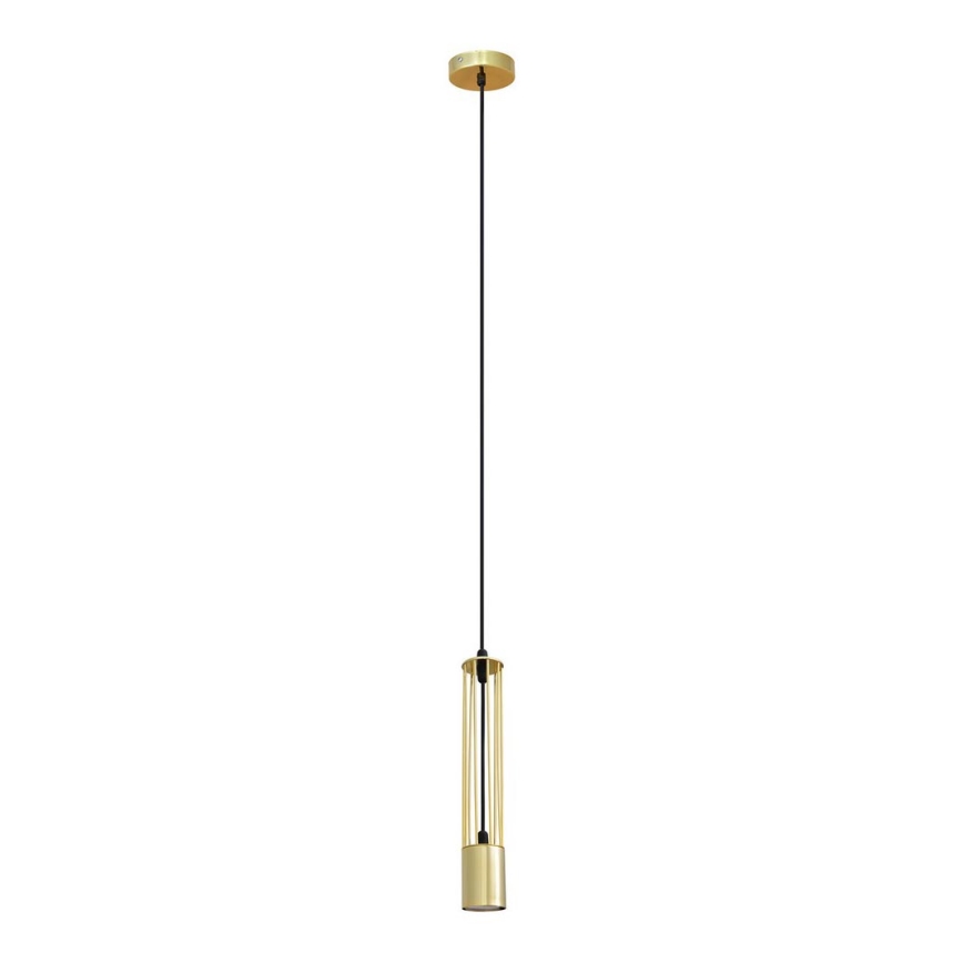 LED Висящ полилей BARS 1xGU10/4,8W/230V златист