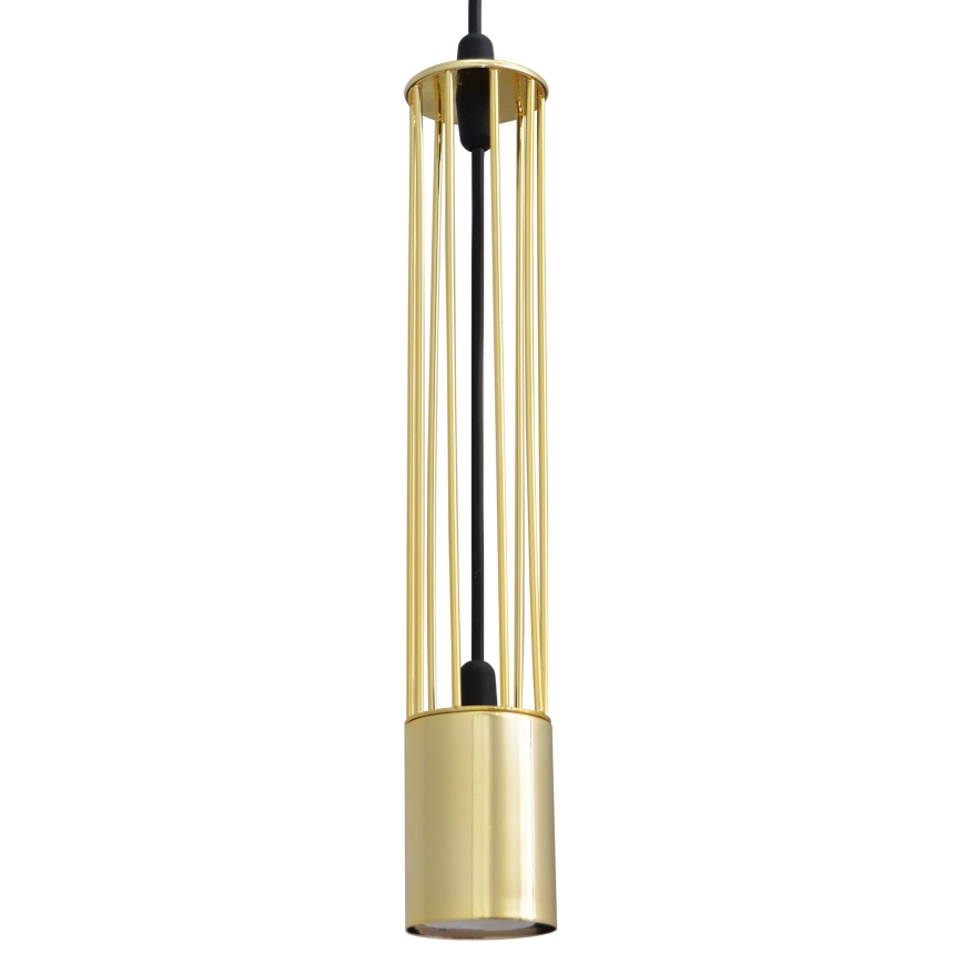 LED Висящ полилей BARS 1xGU10/4,8W/230V златист