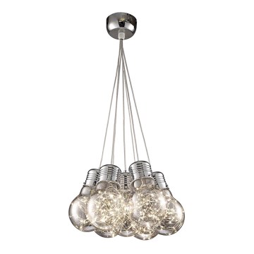 LED Висящ полилей BULBS LED/30W/230V лъскав хром