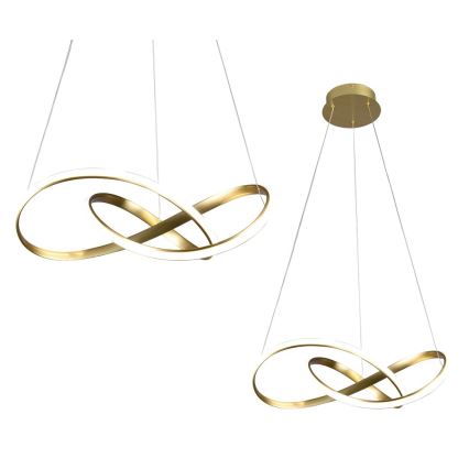 LED Висящ полилей CAPPIO LED/36W/230V златист