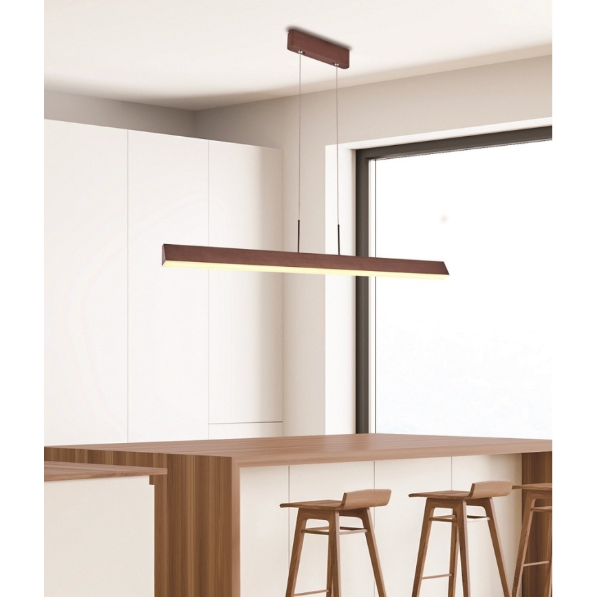 LED Висящ полилей COCONUT LED/28W/230V