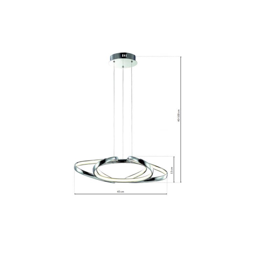 LED Висящ полилей COPERNICUS 1xLED/46W/230V