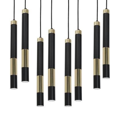 LED Висящ полилей DALLAS 8xGU10/3W/230V