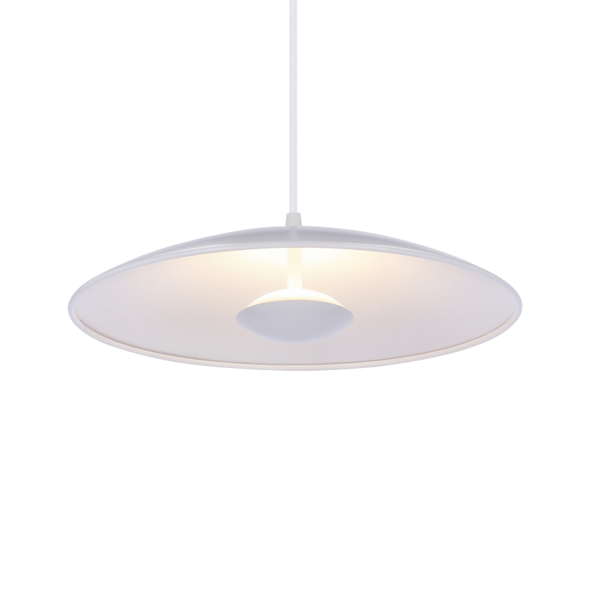 LED Висящ полилей LUND LED/10W/230V бял