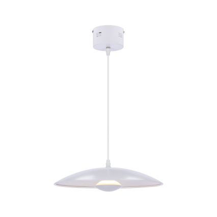 LED Висящ полилей LUND LED/10W/230V бял