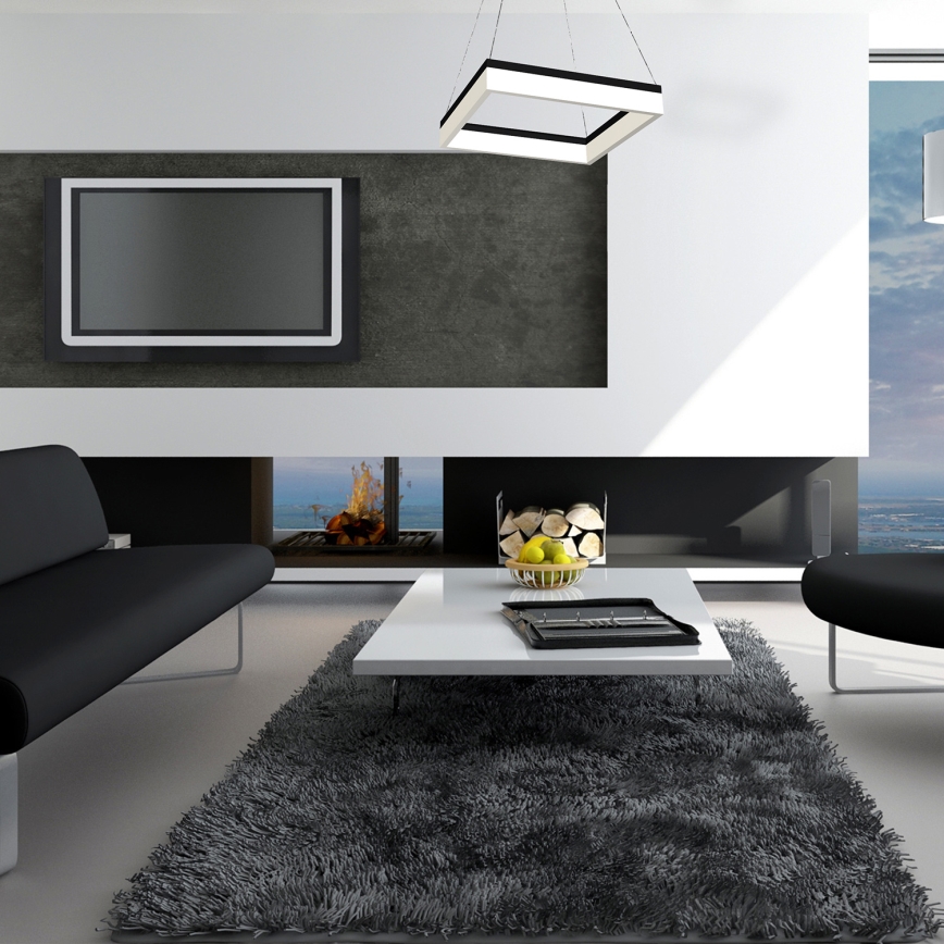 LED Висящ полилей NERO 1xLED/32W/230V