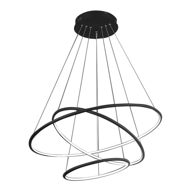 LED Висящ полилей ORION 3xLED/99W/230V