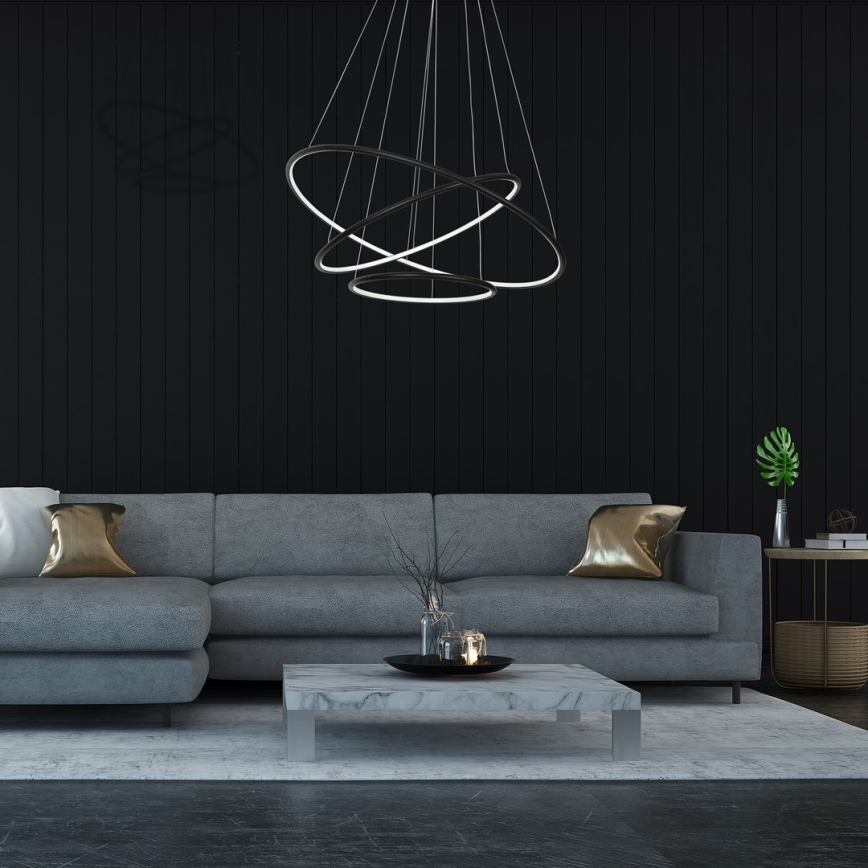 LED Висящ полилей ORION 3xLED/99W/230V