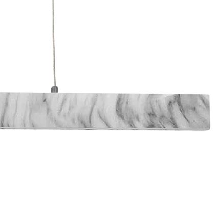LED Висящ полилей PIERCE LED/18W/230V бял/сив