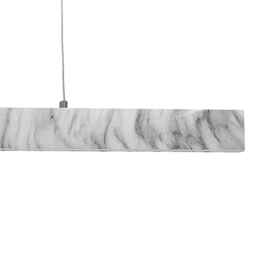LED Висящ полилей PIERCE LED/18W/230V бял/сив