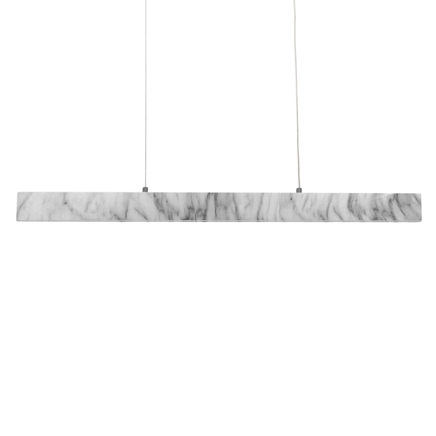 LED Висящ полилей PIERCE LED/18W/230V бял/сив