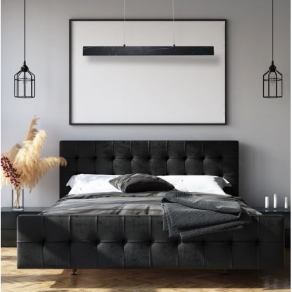 LED Висящ полилей PIERCE LED/18W/230V черен