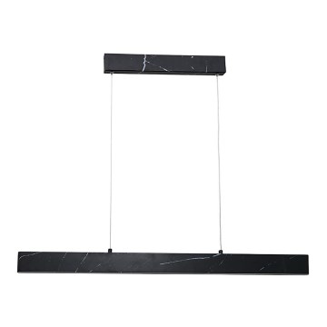 LED Висящ полилей PIERCE LED/18W/230V черен