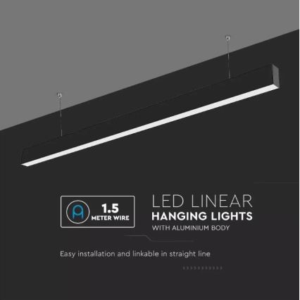 LED Висящ полилей SAMSUNG CHIP LED/40W/230V 3000K/4000K/6400K