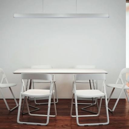 LED Висящ полилей SAMSUNG CHIP LED/40W/230V 4000K сребрист