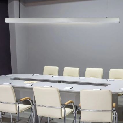 LED Висящ полилей SAMSUNG CHIP LED/40W/230V 4000K сребрист