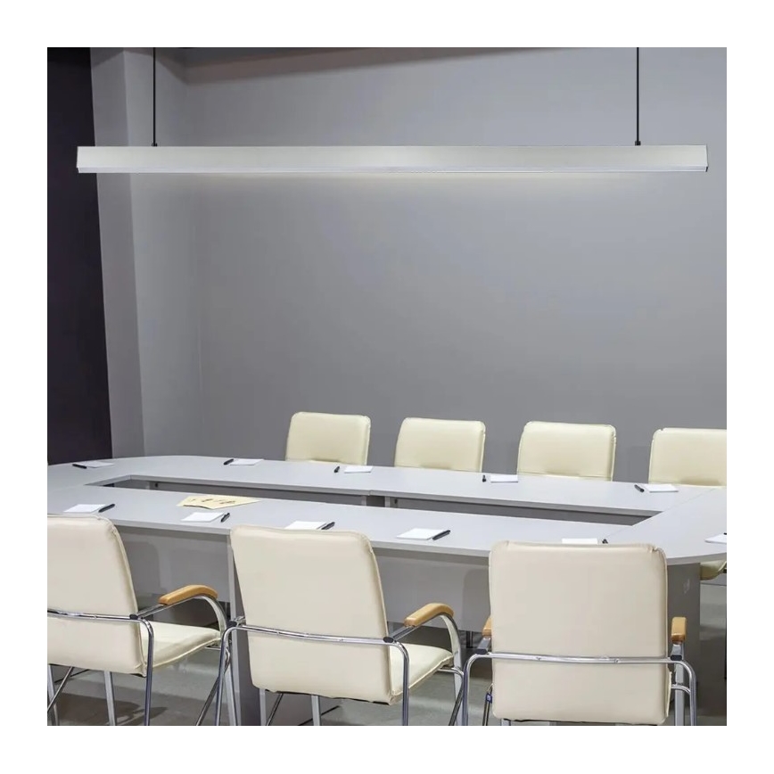 LED Висящ полилей SAMSUNG CHIP LED/40W/230V 4000K сребрист