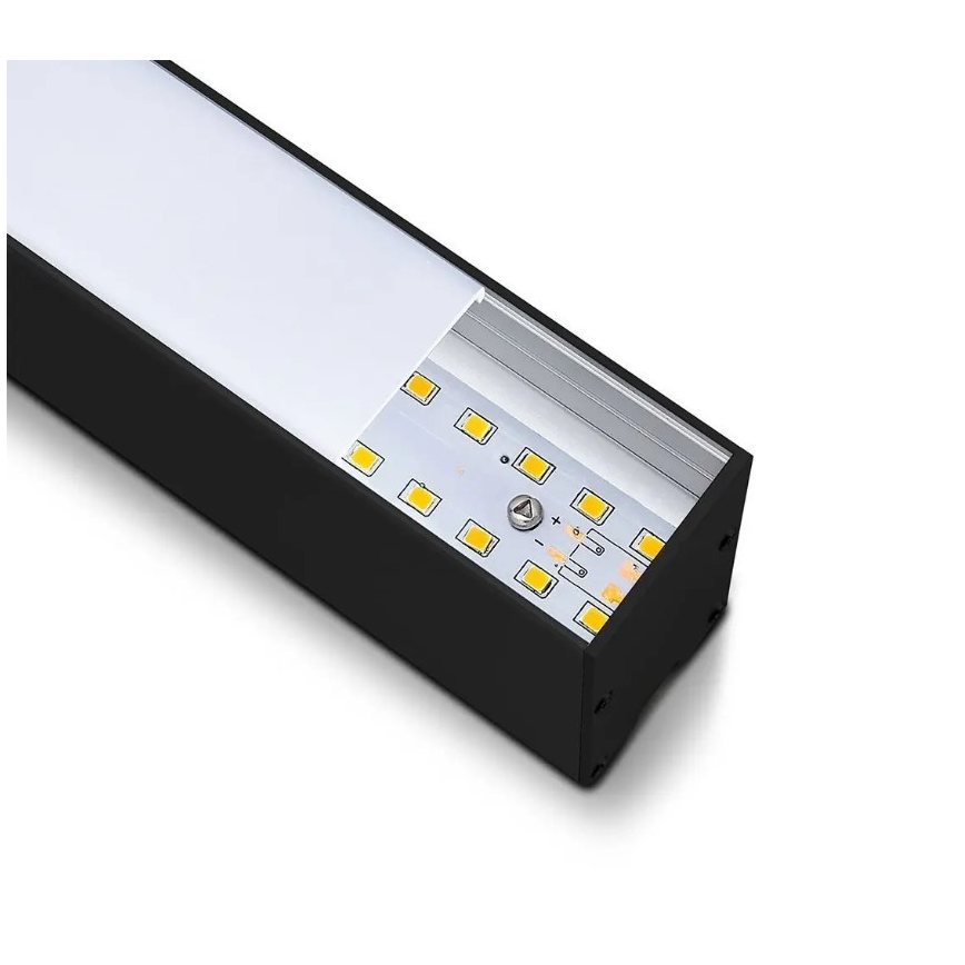 LED Висящ полилей SAMSUNG CHIP LED/40W/230V 6400K черен