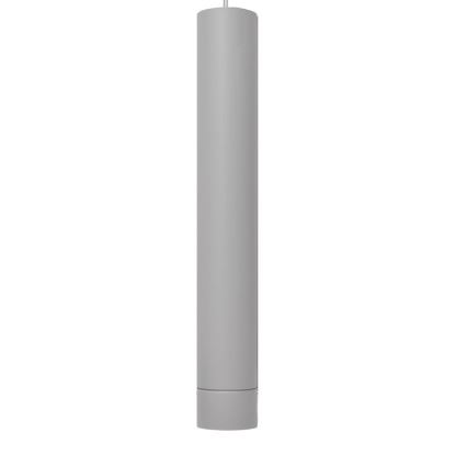LED Висящ полилей TUBA 3xGU10/4,8W/230V сив