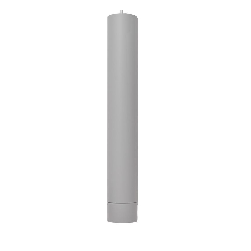LED Висящ полилей TUBA 3xGU10/4,8W/230V сив