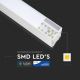 LED Висящ полилей SAMSUNG CHIP 1xLED/40W/230V бял
