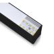 LED Висящ полилей SAMSUNG CHIP LED/40W/230V 6400K черен