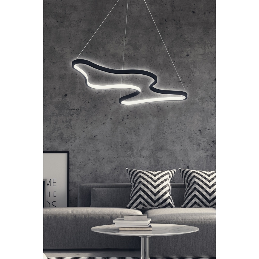 LED Висяща лампа ARTISAN LED/36W/230V 6500K черна