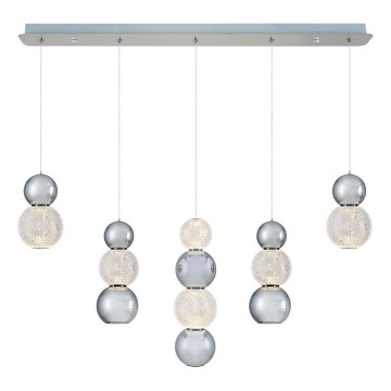 LED Висяща лампа CREMONA LED/27W/230V 3000K мат хром