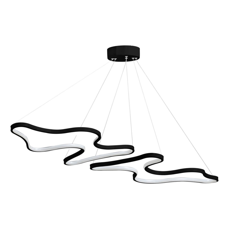 LED Висяща Лампа DUPLE ARTISAN LED/80W/230V 6500K черна