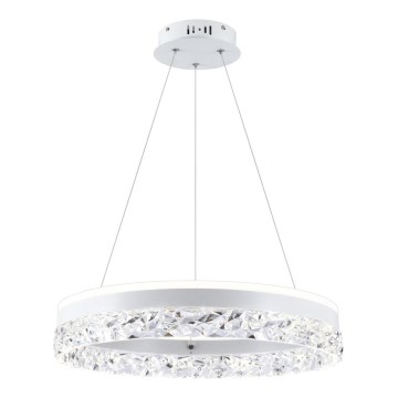 LED Висяща лампа FROZI LED/32W/230V диаметр 50 см бяла