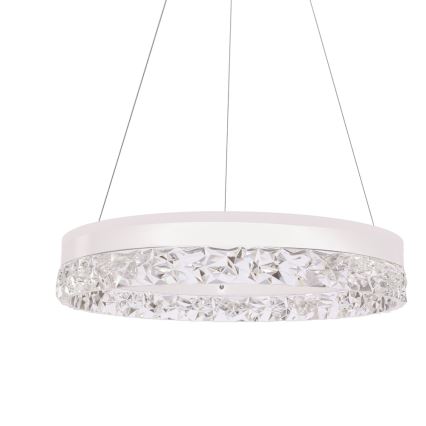 LED Висяща лампа FROZI LED/32W/230V диаметр 50 см бяла