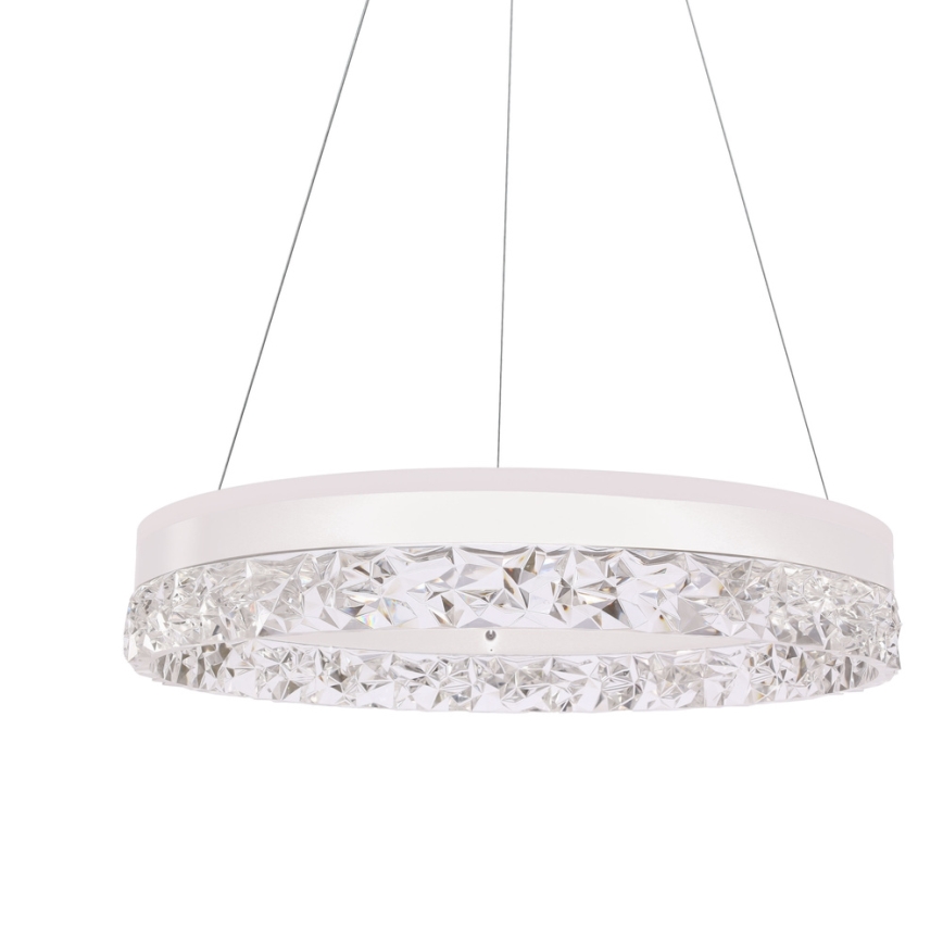 LED Висяща лампа FROZI LED/32W/230V диаметр 50 см бяла