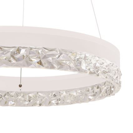 LED Висяща лампа FROZI LED/32W/230V диаметр 50 см бяла