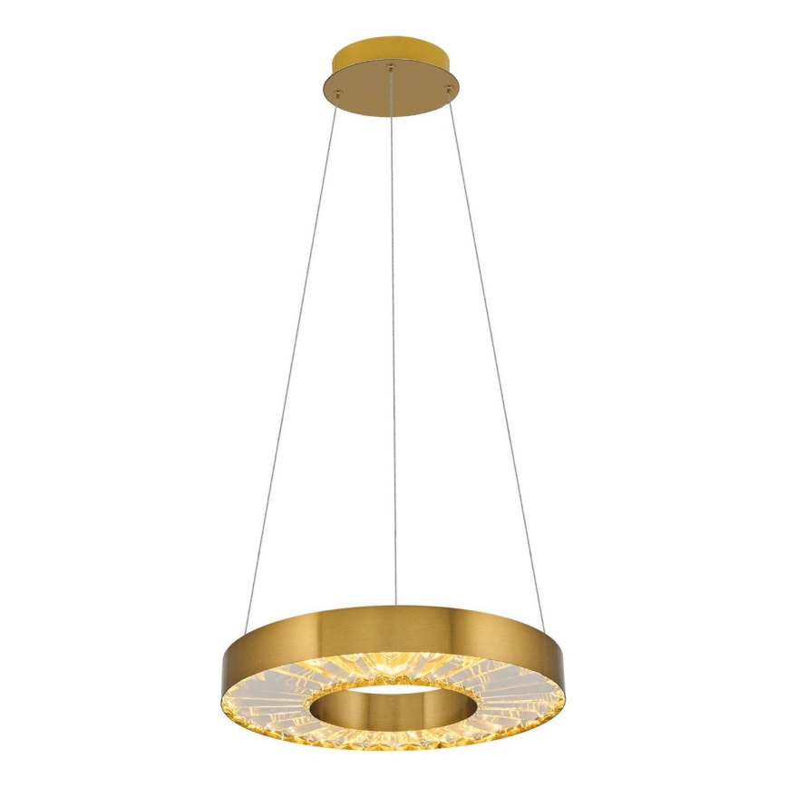 LED Висяща лампа JESI LED/35W/230V 3000K диаметър 40 см бронзов