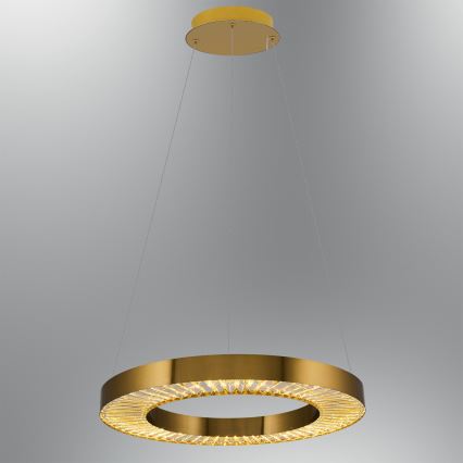 LED Висяща лампа JESI LED/35W/230V 3000K Ø 60 см бронзова