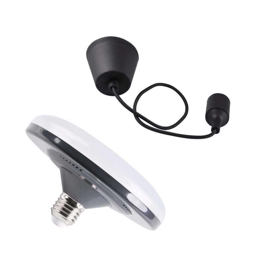 LED Висящи лампи KIKI 1xE27/10W/230V черно