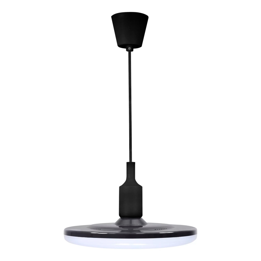 LED Висящи лампи KIKI 1xE27/15W/230V черно
