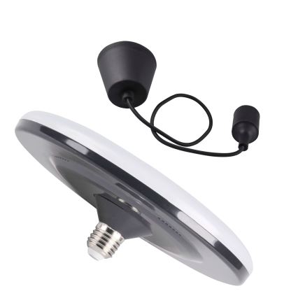 LED Висящи лампи KIKI 1xE27/15W/230V черно