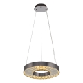 LED Висулка JESI LED/35W/230V 3000K диаметър 40 cm сребрист