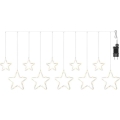 LED външен гирлянд 125xLED/1,9m IP44 топло бяло