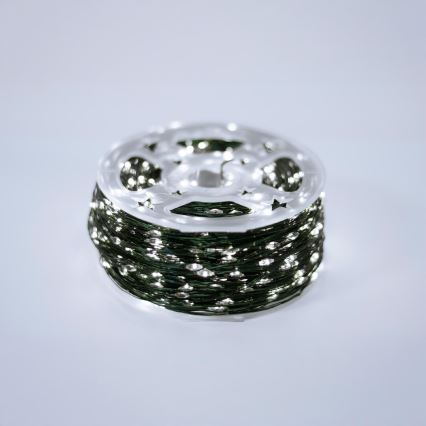 LED външна гирлянда 1500xLED/230V 8 функции 153 m IP44 студено бяло + дистанционно управление