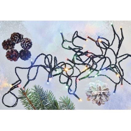 LED  външен гирлянд 180xLED/23m IP44 многоцветен