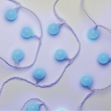 LED външен гирлянд 40xLED/9m IP44 син