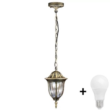 LED външен полилей FLORENCJA 1xE27/10W/230V IP43